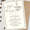 Search for coffee baby shower invitations Simple