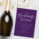 Search for royal purple invitations Chic