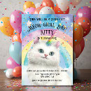 Search for caticorn birthday invitations Magical