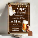 Search for brewery baby shower invitations For her