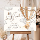 Search for we can bearly wait baby shower Hot air balloon