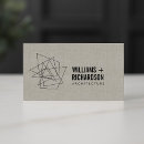 Search for geometric architecture business cards Construction