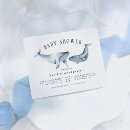 Search for watercolor whale baby shower invitations Nautical