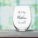 Search for wine glasses Engagement