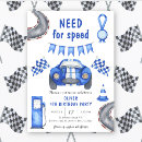 Search for need for speed birthday invitations 4th birthday party