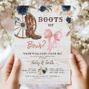 Search for bow gender reveal invitations Boots or bows