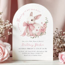 Search for easter rabbit invitations Pink bow