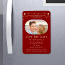 Search for red gold save the dates Modern