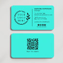 Search for cyan business cards Modern