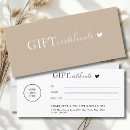 Search for business gift certificates Modern