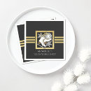 Search for black and white christmas napkins Birthday