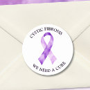 Search for cystic fibrosis awareness stickers Purple