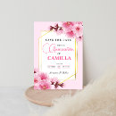 Search for economical invitations Cherry blossom flowers