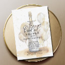Search for champagne bottle bridal shower invitations Watercolor