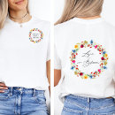 Search for spring wedding tshirts Flowers