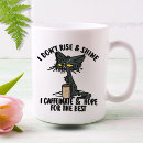 Search for caffeine cat mugs Humour