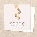 Search for cosmetologist business cards Pink