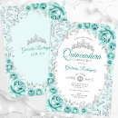 Search for turquoise quinceanera invitations 15th birthday
