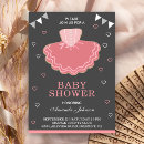 Search for tutu cute baby shower invitations Modern