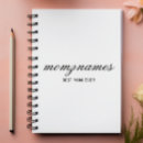 Search for funny names notebooks For her