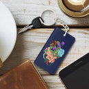 Search for blue green floral key rings Botanical