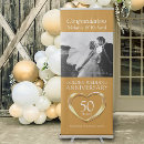 Search for 50th anniversary wedding banners Fifty years