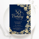 Search for elegant 30th birthday invitations Script