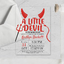 Search for devil invitations Red
