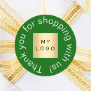 Search for thank you for shopping stickers Small business