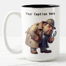 Search for investigator mugs Detective