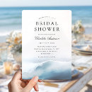 Search for aqua blue bridal shower invitations Destination