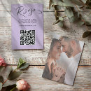 Search for black white and purple invitations Qr code