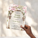 Search for clear bridal shower invitations Pink