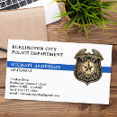 Search for law enforcement business cards Cop
