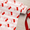 Search for cherry wrapping paper Coquette