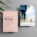 Search for reception wedding announcement cards Happily ever after party