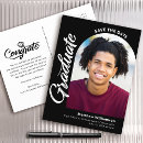Search for black white graduation invitations Arch