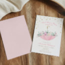 Search for april showers invitations Pink