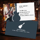 Search for musician business cards Guitarist