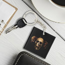 Search for macabre key rings Skulls