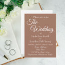 Search for mocha wedding invitations Trendy
