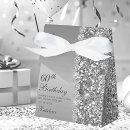 Search for 60th birthday favour boxes Glitter