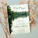 Search for lakeside wedding invitations Nature