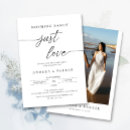 Search for nothing fancy just love invitations Calligraphy