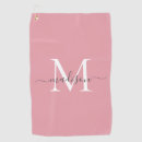 Search for pink golf towels Elegant