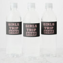 Search for bachelorette party water bottle labels Girls trip