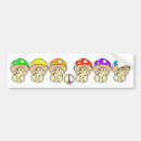 Search for mushroom bumper stickers Kawaii