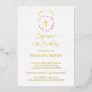 Search for dusty pink christening invitations Baby