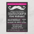 Search for moustache invitations Chalkboard