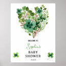 Search for irish clover posters Baby shower